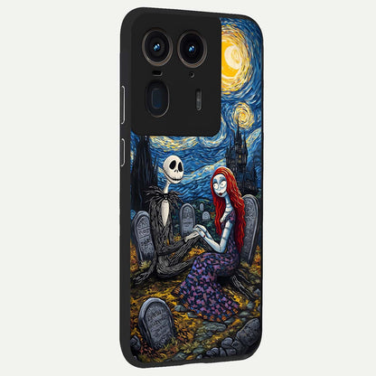  Eternal Night Love back cover For Moto Edge 50 Ultra slim fit glass case with vibrant aesthetic design