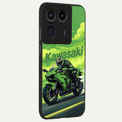  Greenery Sky back cover For Moto Edge 50 Ultra slim fit glass case with vibrant aesthetic design