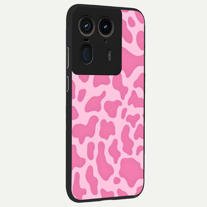  Pinkish Scenery back cover For Moto Edge 50 Ultra slim fit glass case with vibrant aesthetic design