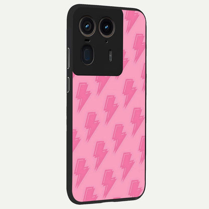  Pink Moo Magic back cover For Moto Edge 50 Ultra slim fit glass case with vibrant aesthetic design