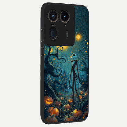  Pumpkin Moonlight Tale back cover For Moto Edge 50 Ultra slim fit glass case with vibrant aesthetic design