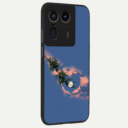  Sky Under Tree back cover For Moto Edge 50 Ultra slim fit glass case with vibrant aesthetic design