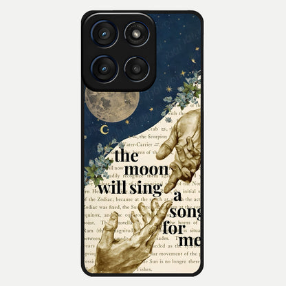  Aesthetic Divine Glass Case For Moto Edge 60 back cover – full design glossy printed glass finish