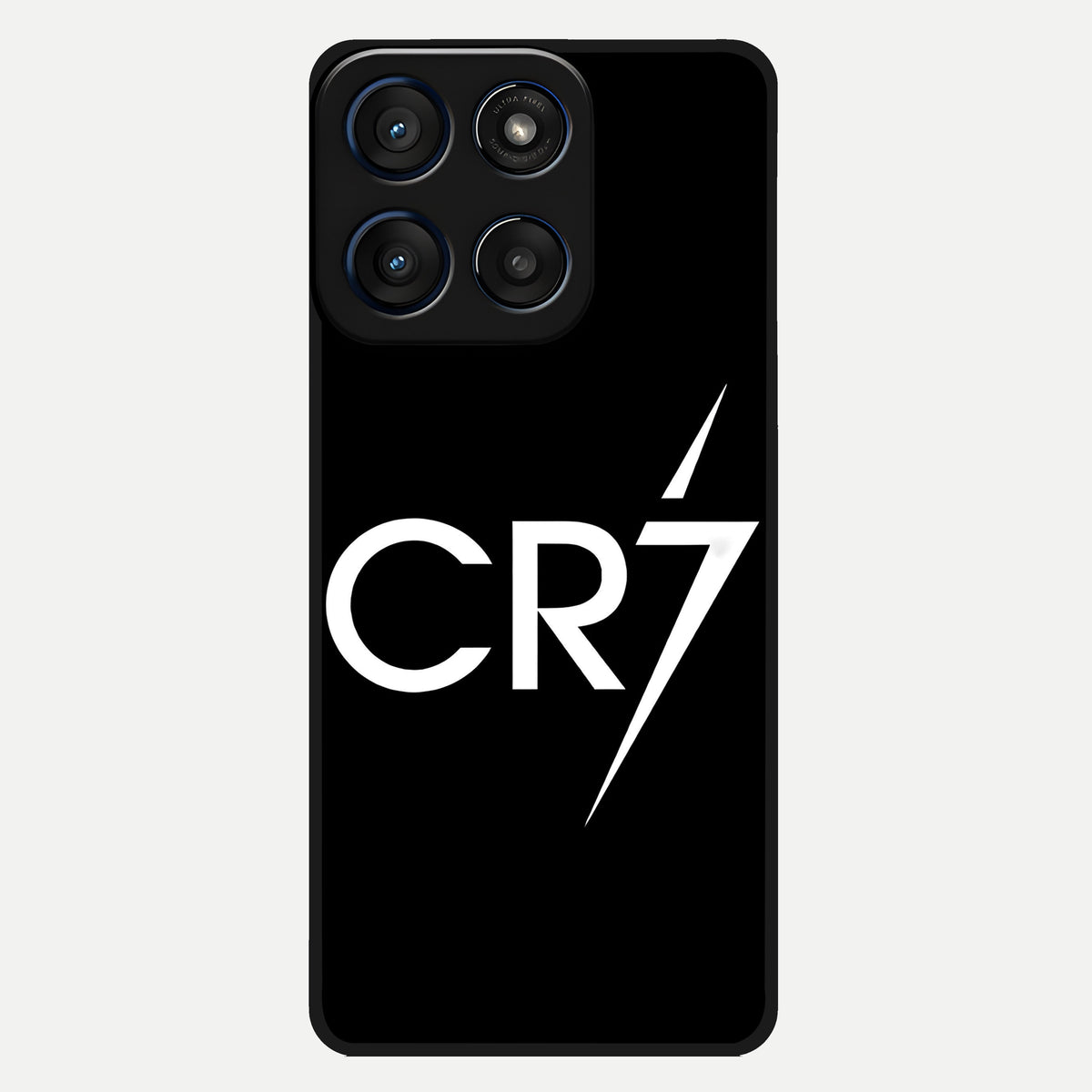  CR7 Elite Strike Glass Case For Moto Edge 60 back cover – full design glossy printed glass finish