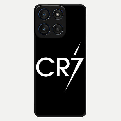  CR7 Elite Strike Glass Case For Moto Edge 60 back cover – full design glossy printed glass finish