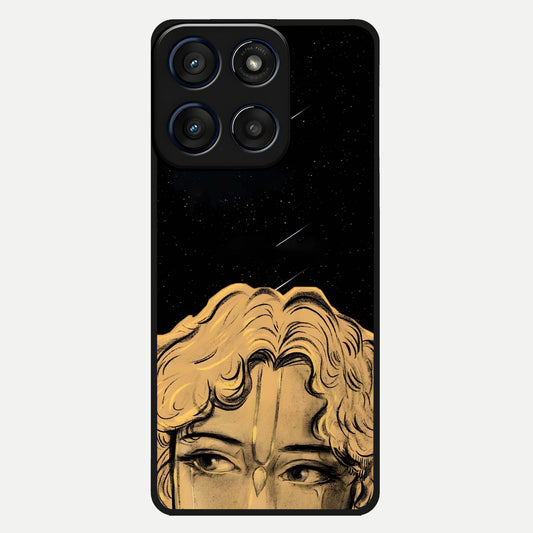  Celestial Gods Plan Glass Case For Moto Edge 60 back cover – full design glossy printed glass finish