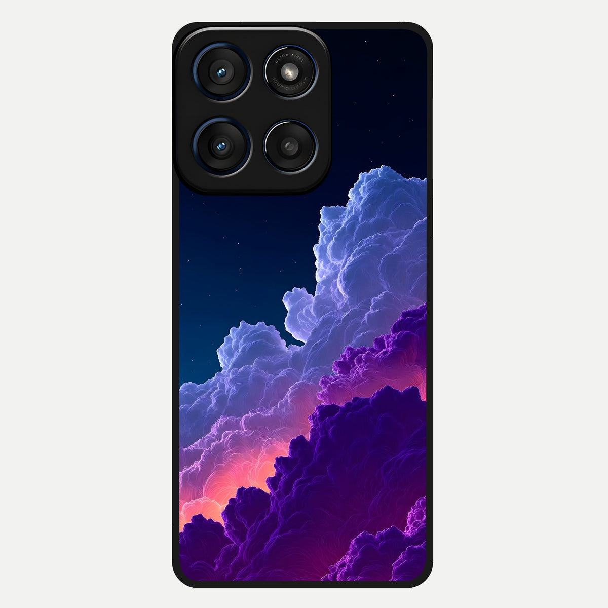  Dreamy Cloud Skies Glass Case For Moto Edge 60 back cover – full design glossy printed glass finish