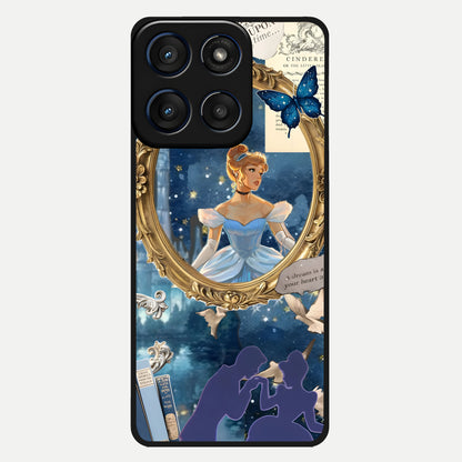  Midnight Queen Glass Case For Moto Edge 60 back cover – full design glossy printed glass finish