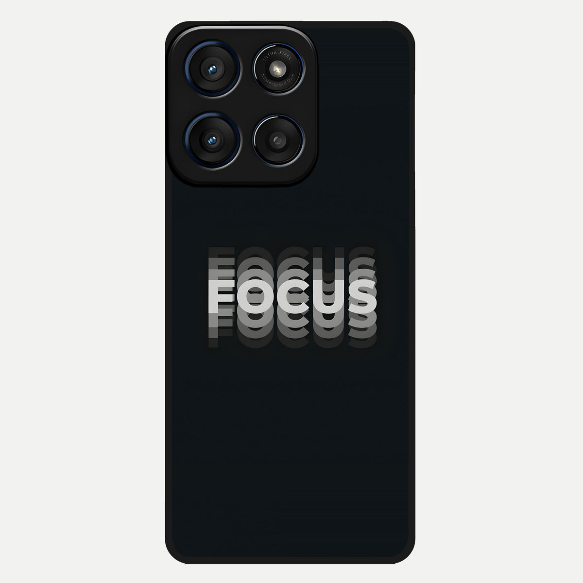  Mono Focus Vision Glass Case For Moto Edge 60 back cover – full design glossy printed glass finish