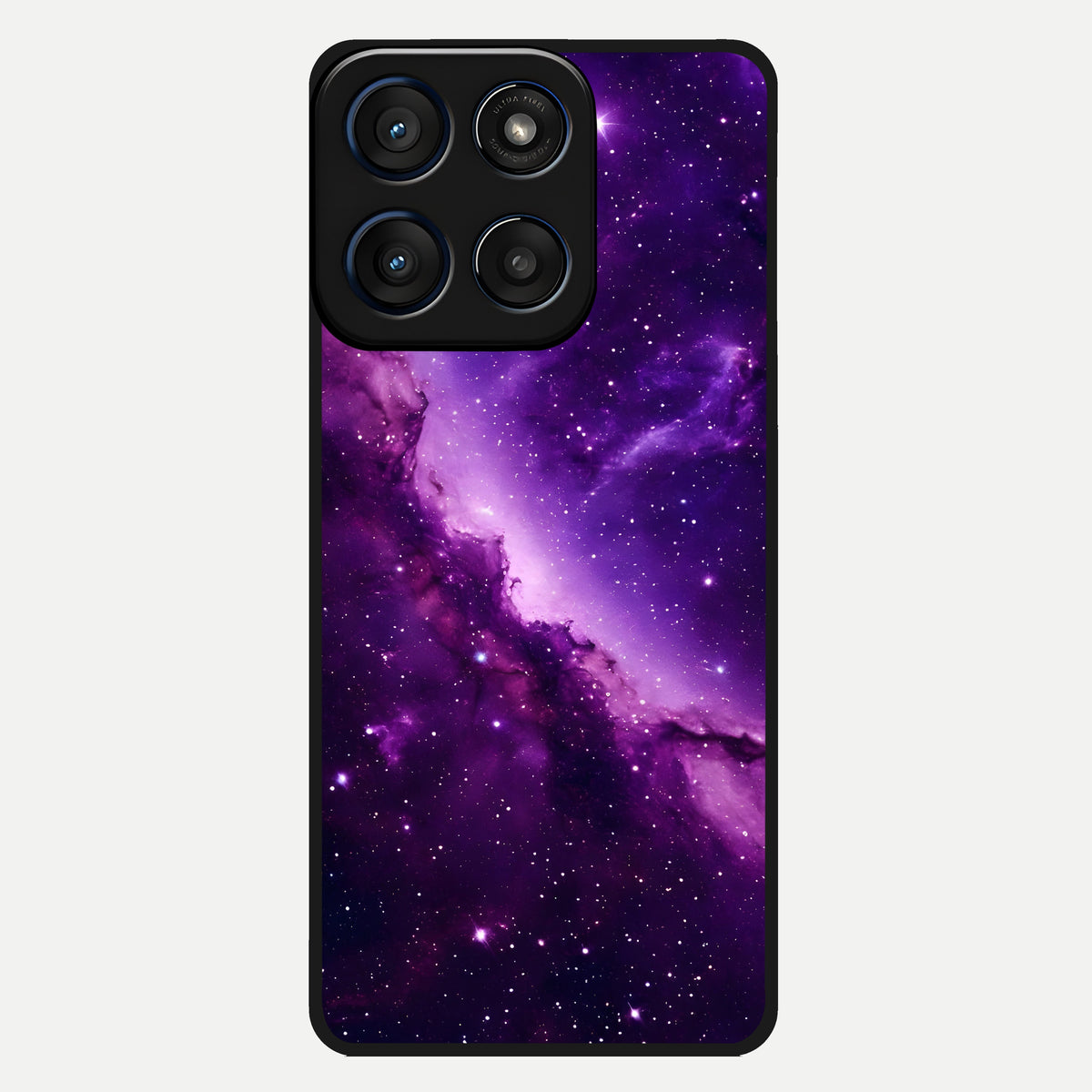  Purple Shade Sky Glass Case For Moto Edge 60 back cover – full design glossy printed glass finish