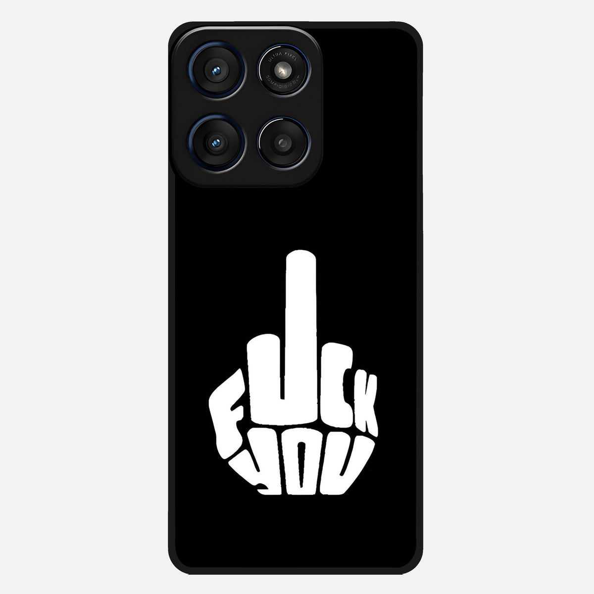  Rebel Mode On Glass Case For Moto Edge 60 back cover – full design glossy printed glass finish