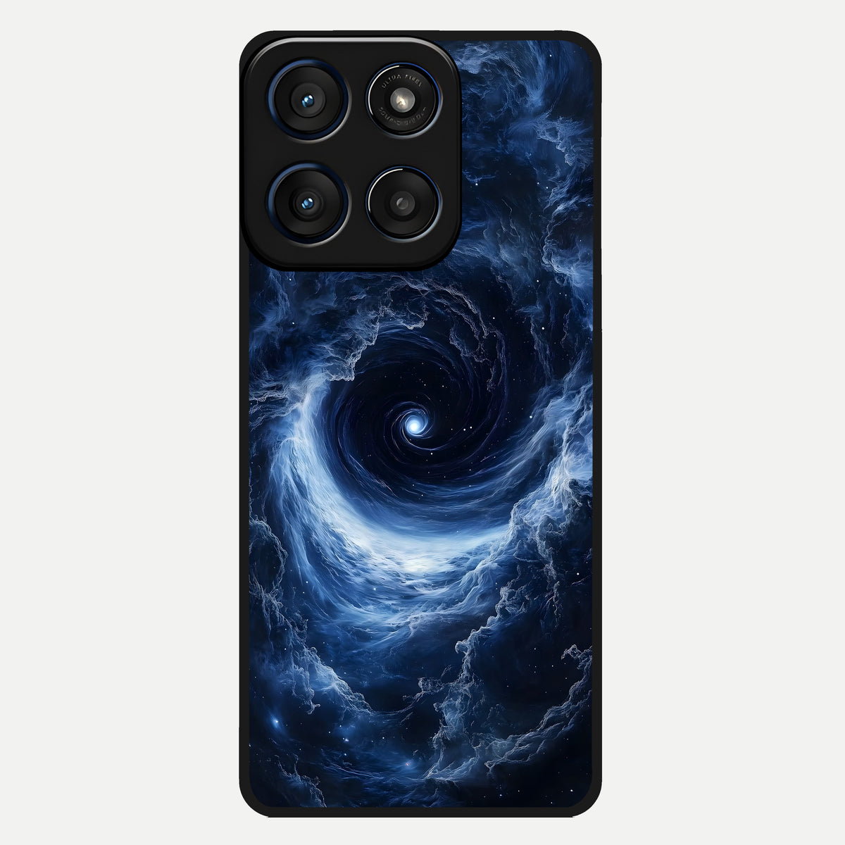  Stunning Galaxy Glass Case For Moto Edge 60 back cover – full design glossy printed glass finish