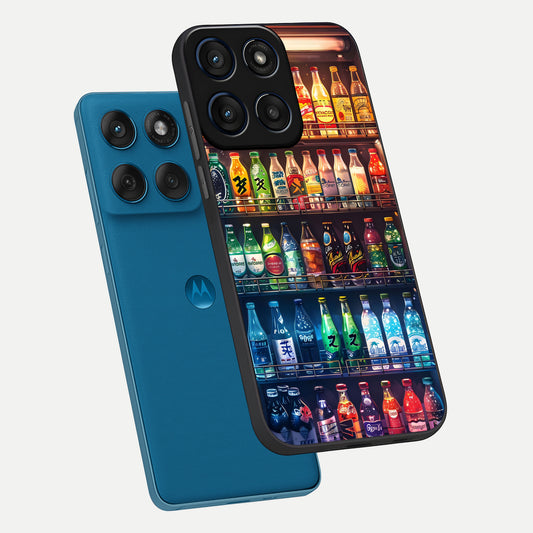  Colorfull Tree phone case For Moto Edge 60 showing premium glass back cover with detailed artwork