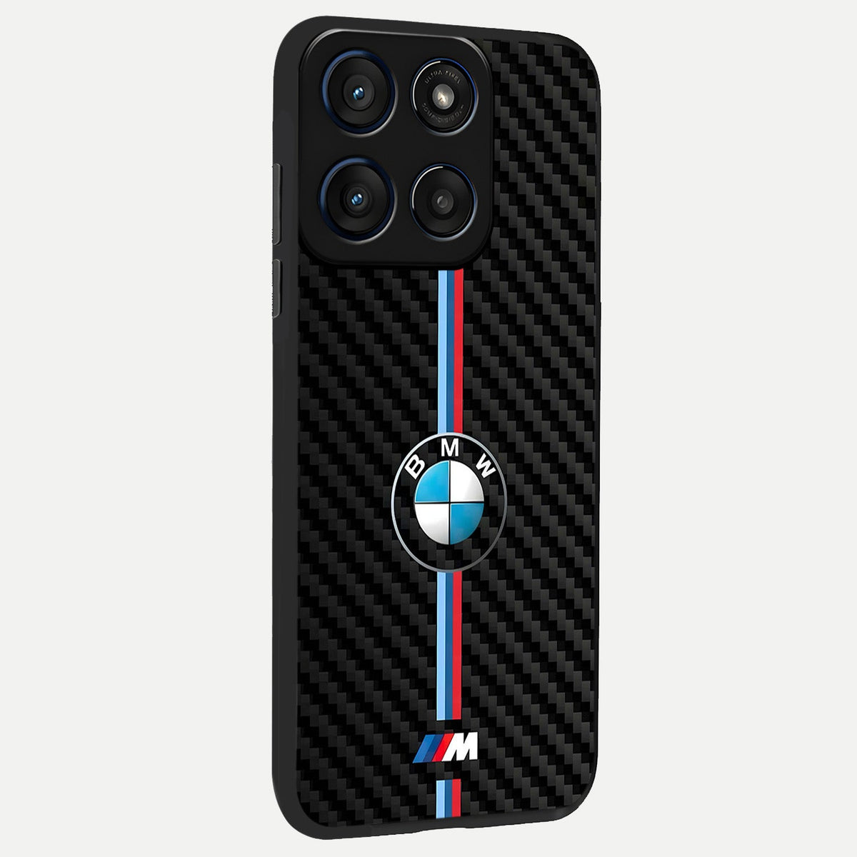  BMW Pattern back cover For Moto Edge 60 slim fit glass case with vibrant aesthetic design