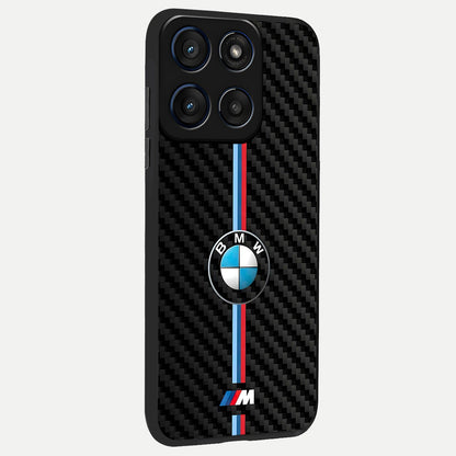  BMW Pattern back cover For Moto Edge 60 slim fit glass case with vibrant aesthetic design
