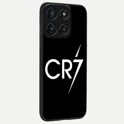  CR7 Elite Strike back cover For Moto Edge 60 slim fit glass case with vibrant aesthetic design