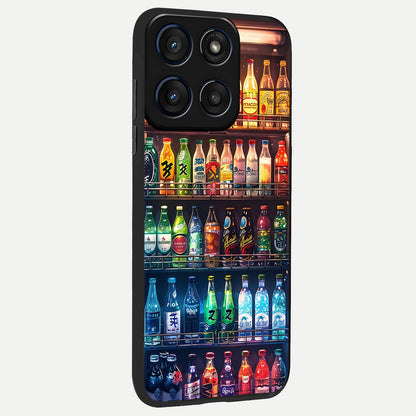  Colorfull Tree back cover For Moto Edge 60 slim fit glass case with vibrant aesthetic design