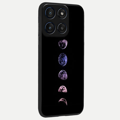  Crimson All Planets back cover For Moto Edge 60 slim fit glass case with vibrant aesthetic design