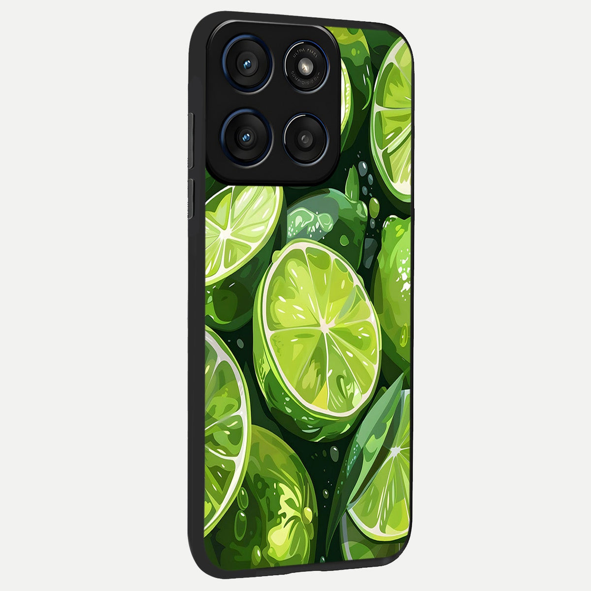  Green Kawasaki back cover For Moto Edge 60 slim fit glass case with vibrant aesthetic design