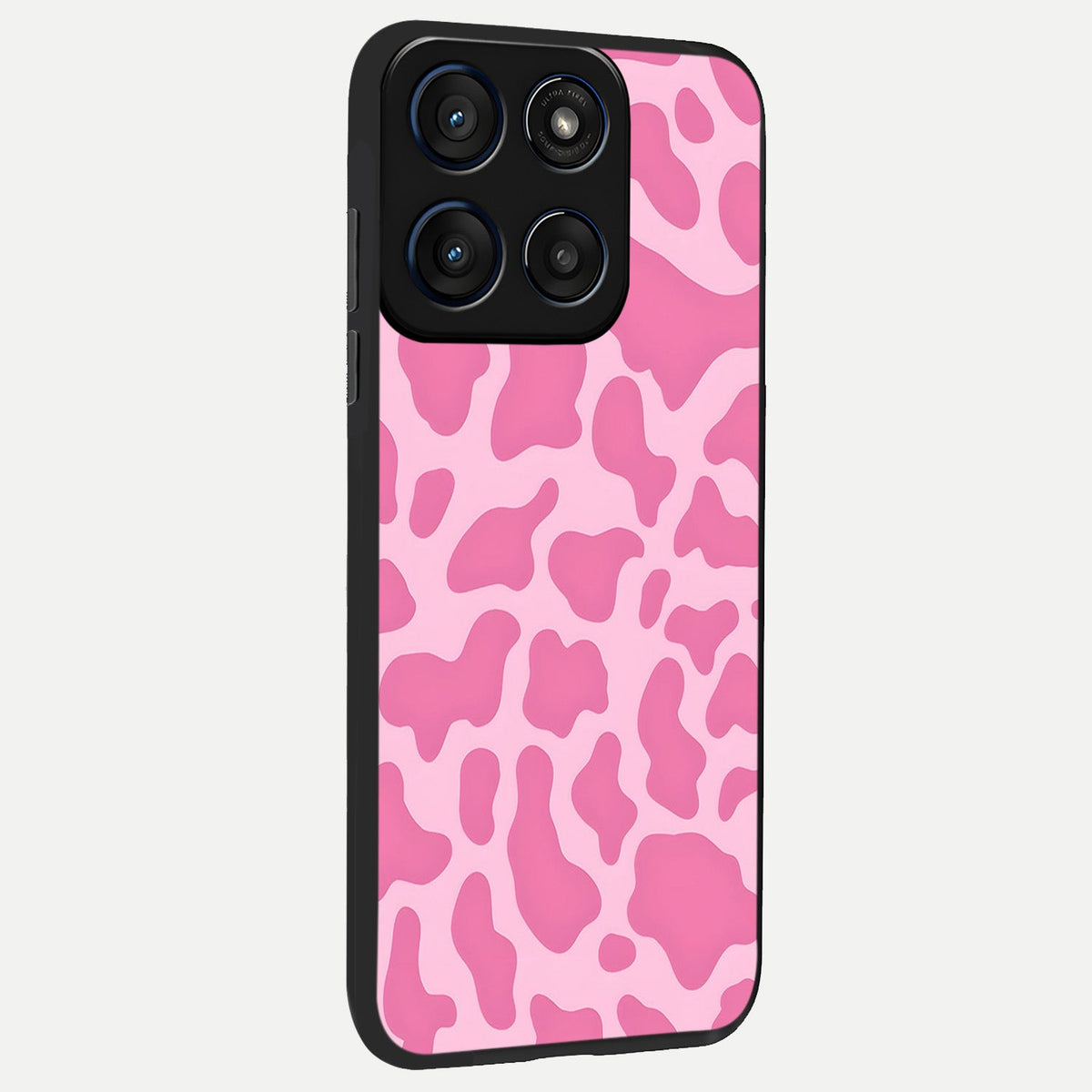  Pinkish Scenery back cover For Moto Edge 60 slim fit glass case with vibrant aesthetic design