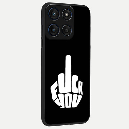  Rebel Mode On back cover For Moto Edge 60 slim fit glass case with vibrant aesthetic design