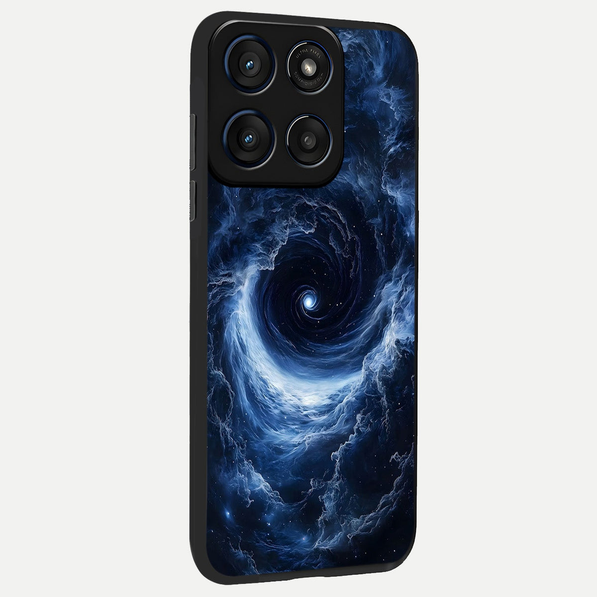 Stunning Galaxy back cover For Moto Edge 60 slim fit glass case with vibrant aesthetic design