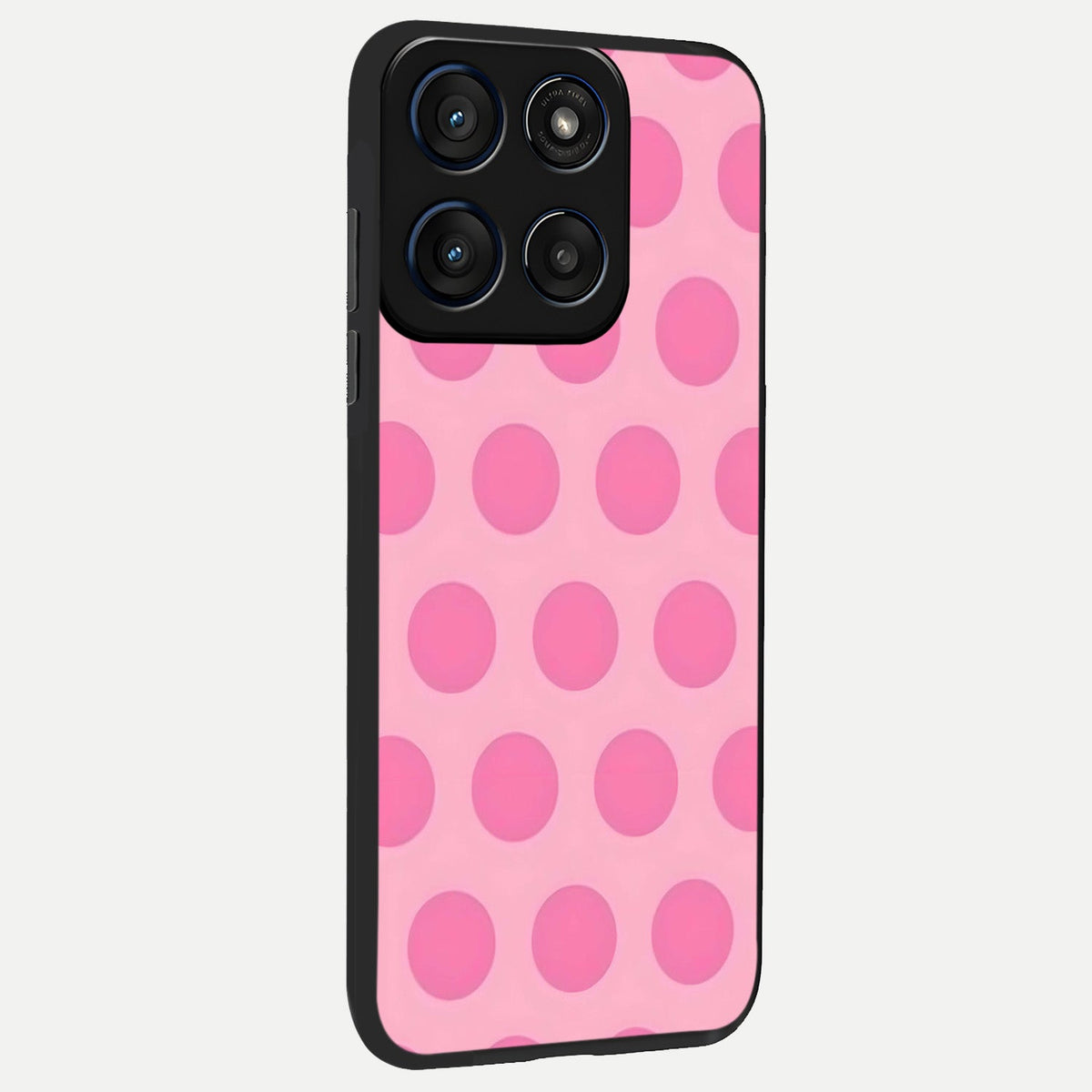  Sweet Dot Dreams back cover For Moto Edge 60 slim fit glass case with vibrant aesthetic design
