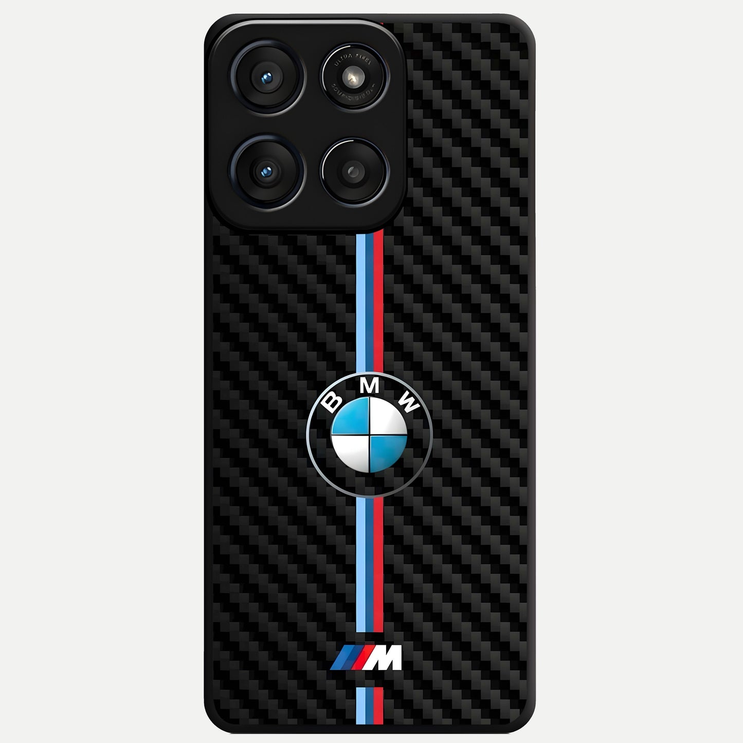  BMW Pattern Glass Case For Moto Edge 60 Fusion back cover – full design glossy printed glass finish