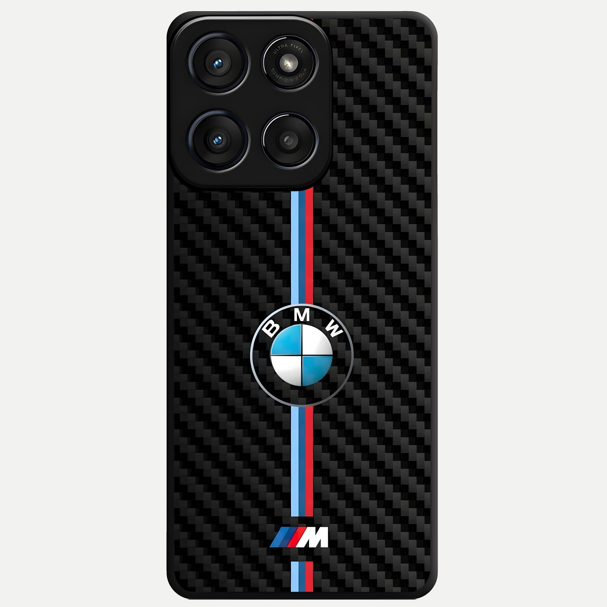  BMW Pattern Glass Case For Moto Edge 60 Fusion back cover – full design glossy printed glass finish