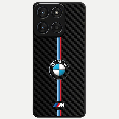  BMW Pattern Glass Case For Moto Edge 60 Fusion back cover – full design glossy printed glass finish