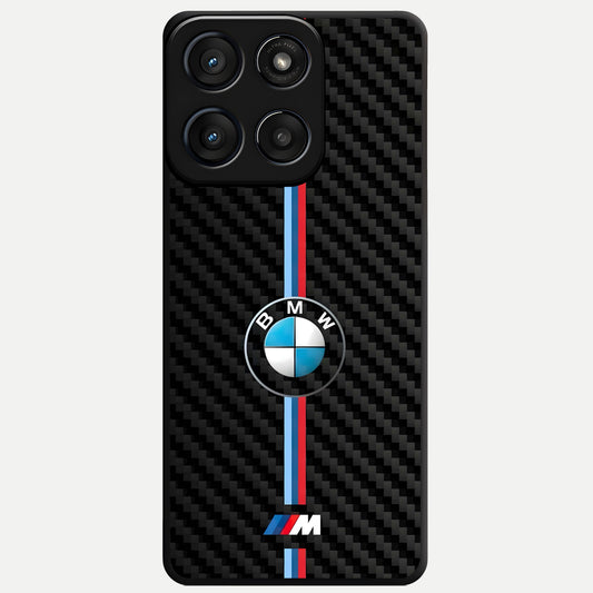  BMW Pattern Glass Case For Moto Edge 60 Fusion back cover – full design glossy printed glass finish