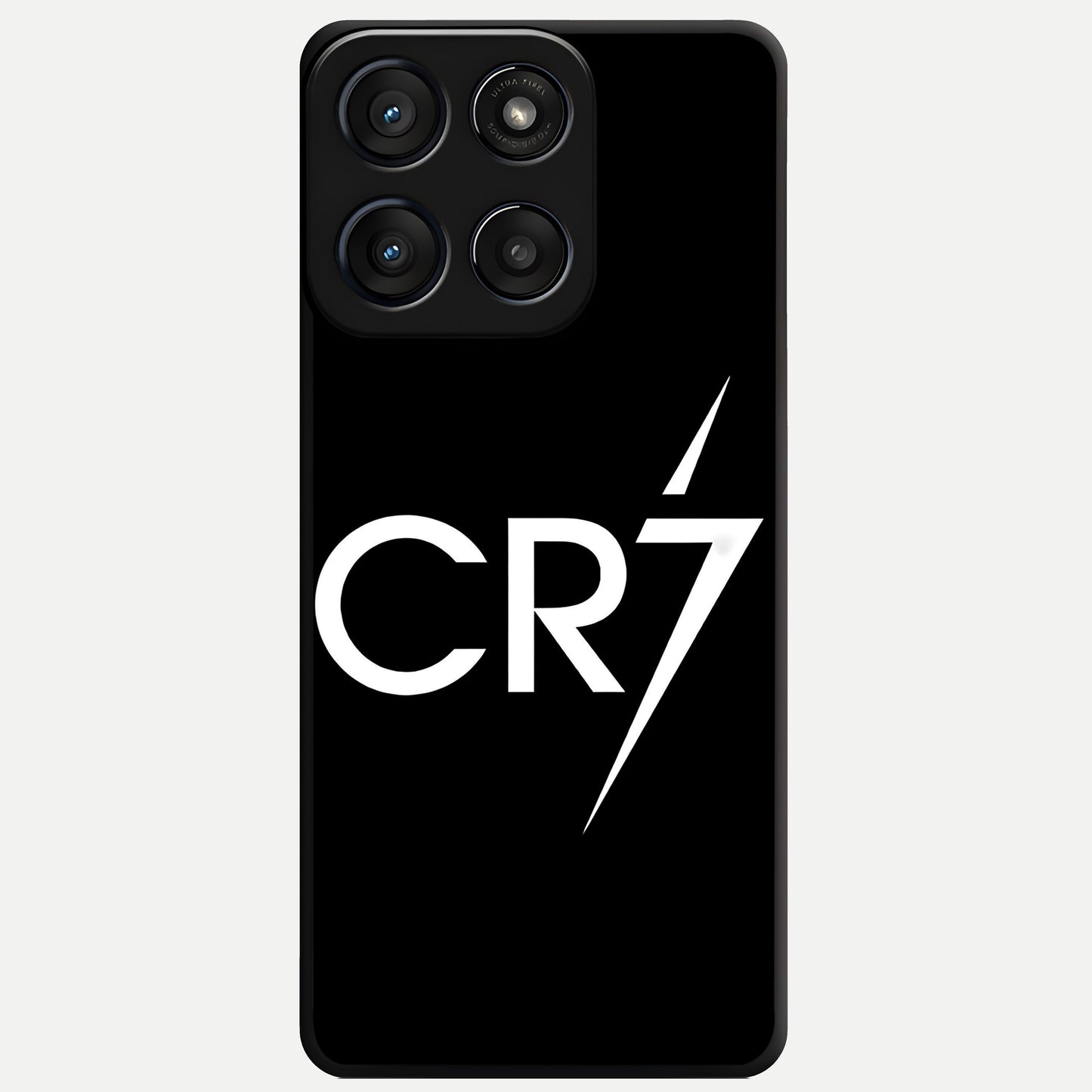  CR7 Elite Strike Glass Case For Moto Edge 60 Fusion back cover – full design glossy printed glass finish