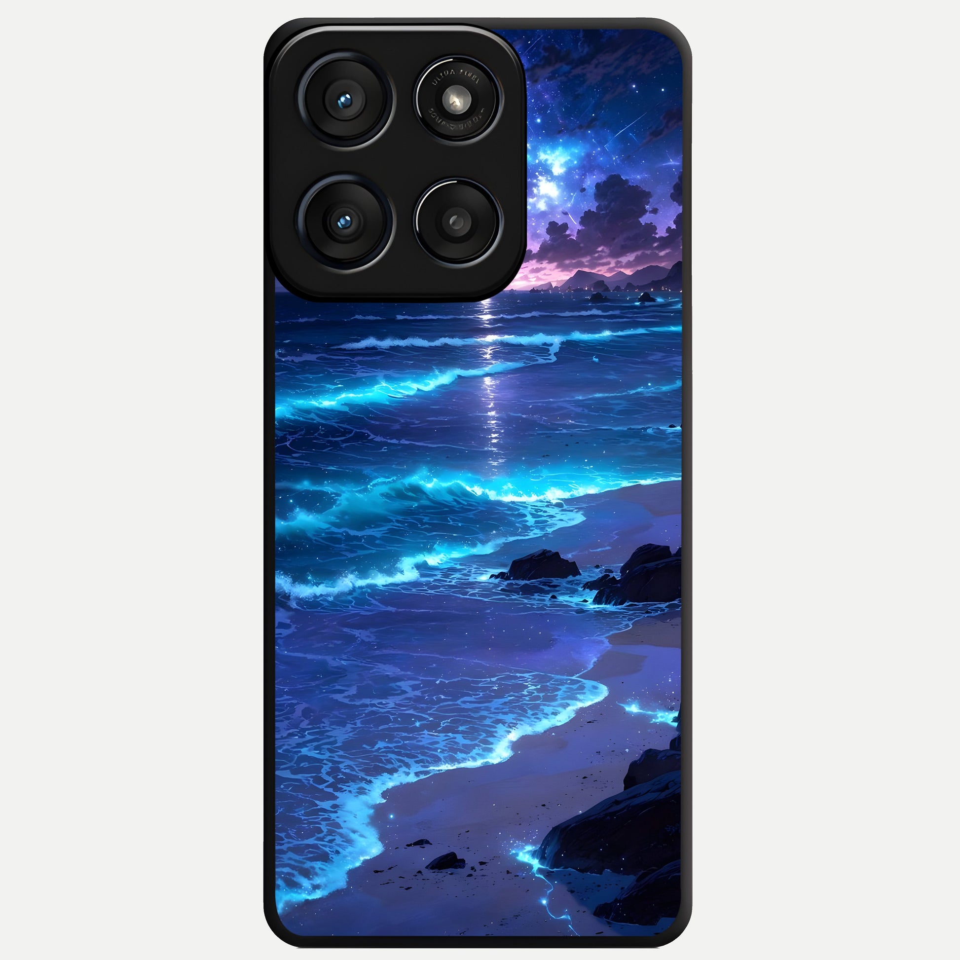  Classic Damn Look Glass Case For Moto Edge 60 Fusion back cover – full design glossy printed glass finish