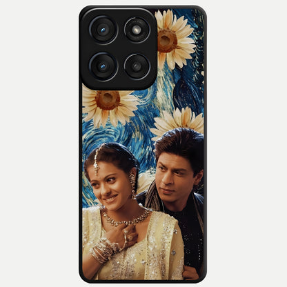  Eternal Love Story Glass Case For Moto Edge 60 Fusion back cover – full design glossy printed glass finish