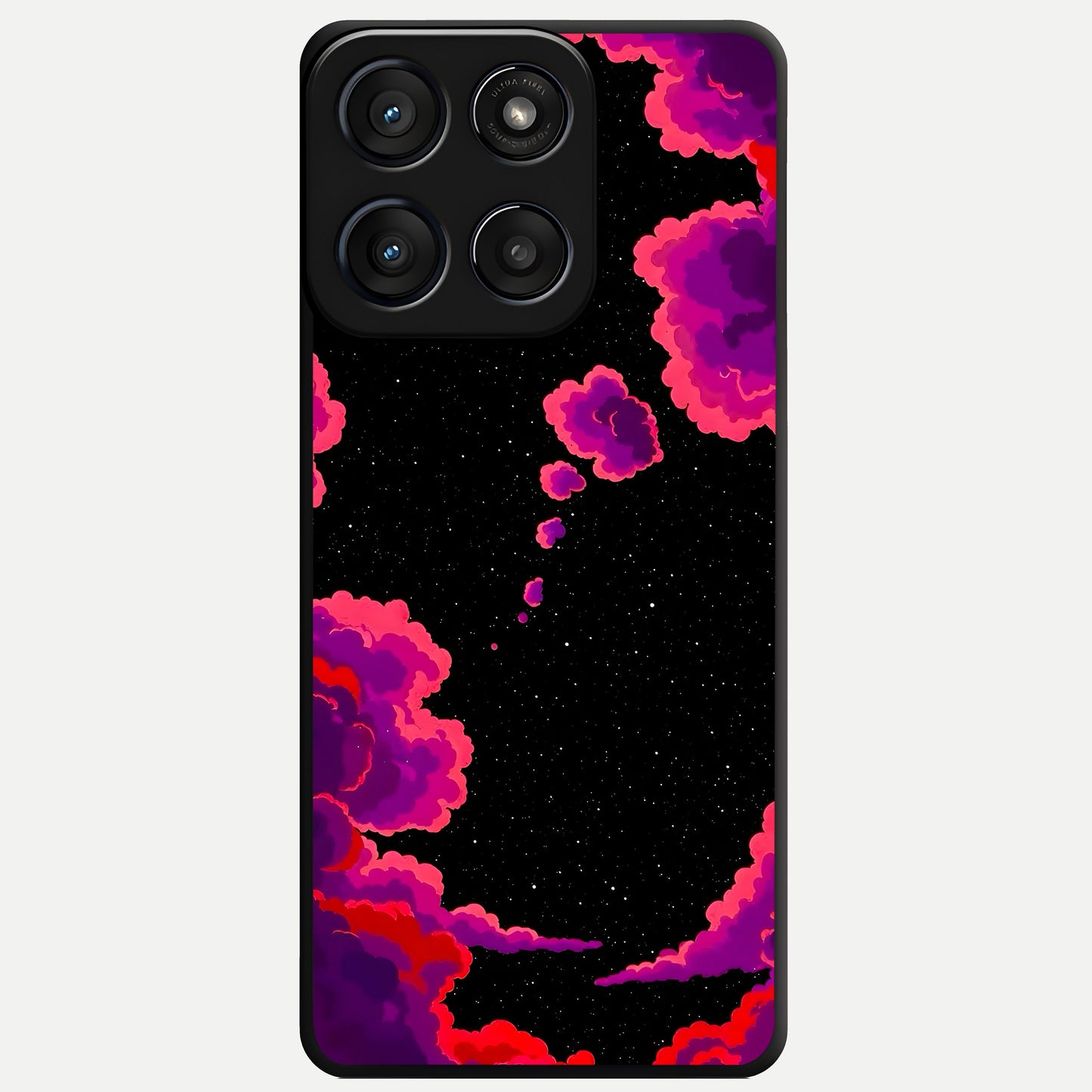  Galaxy Dream Frame Glass Case For Moto Edge 60 Fusion back cover – full design glossy printed glass finish