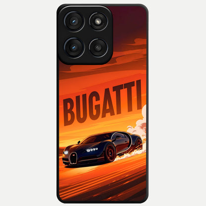  Inferno Bugatti Storm Glass Case For Moto Edge 60 Fusion back cover – full design glossy printed glass finish