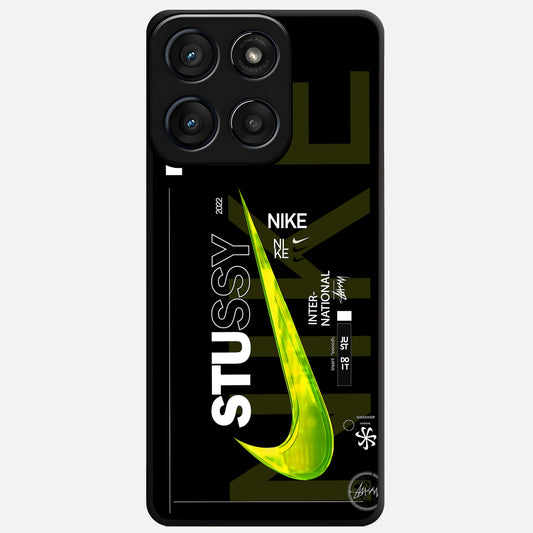  Neon Street Edition Glass Case For Moto Edge 60 Fusion back cover – full design glossy printed glass finish