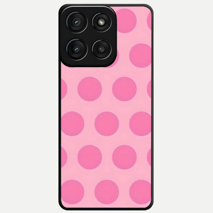  Sweet Dot Dreams Glass Case For Moto Edge 60 Fusion back cover – full design glossy printed glass finish