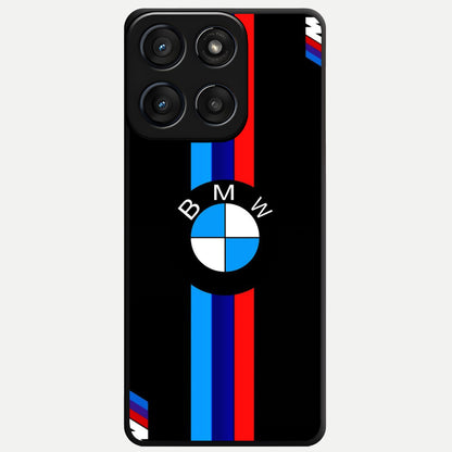 Turbo BMW Beast Glass Case For Moto Edge 60 Fusion back cover – full design glossy printed glass finish