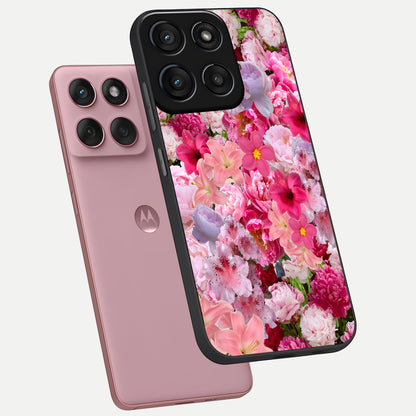  Bloom Crush Fantasy phone case For Moto Edge 60 Fusion showing premium glass back cover with detailed artwork