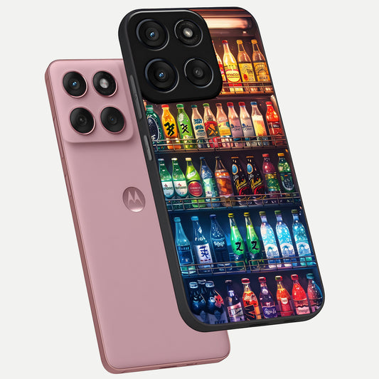  Colorfull Tree phone case For Moto Edge 60 Fusion showing premium glass back cover with detailed artwork