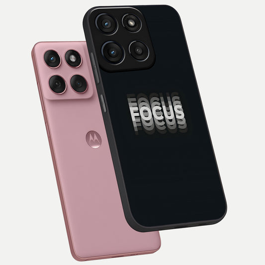  Mono Focus Vision phone case For Moto Edge 60 Fusion showing premium glass back cover with detailed artwork