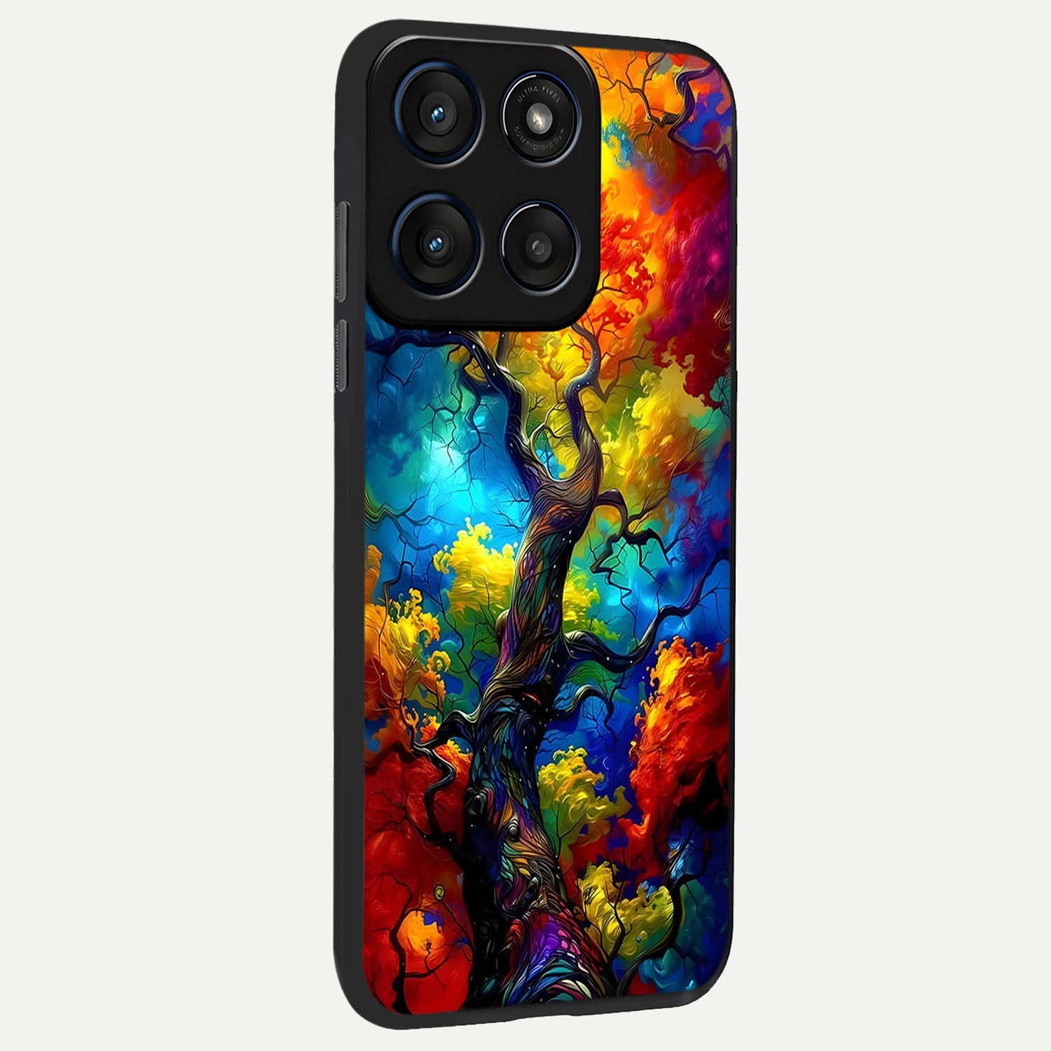  Colorful Soda Bottles back cover For Moto Edge 60 Fusion slim fit glass case with vibrant aesthetic design