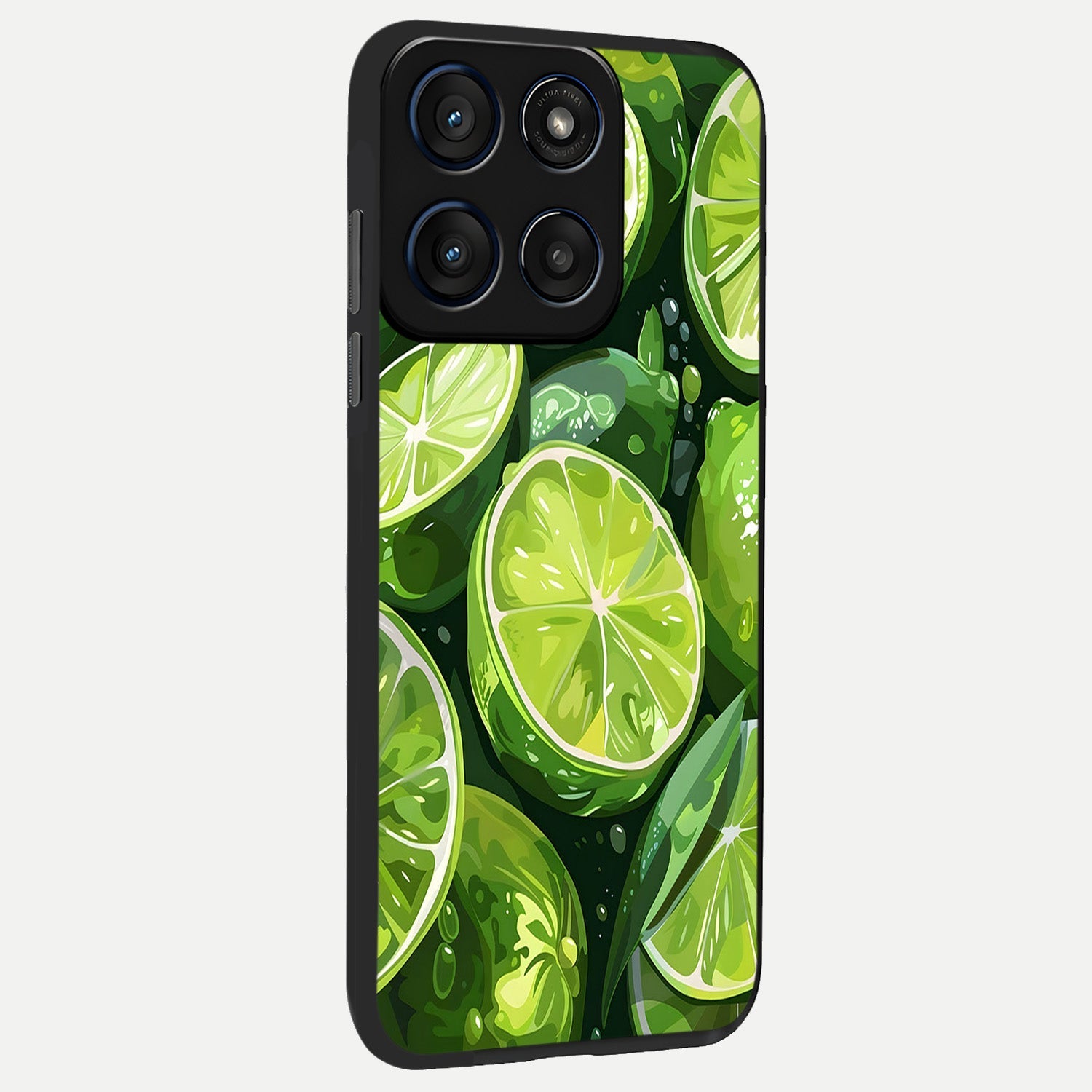  Green Kawasaki back cover For Moto Edge 60 Fusion slim fit glass case with vibrant aesthetic design
