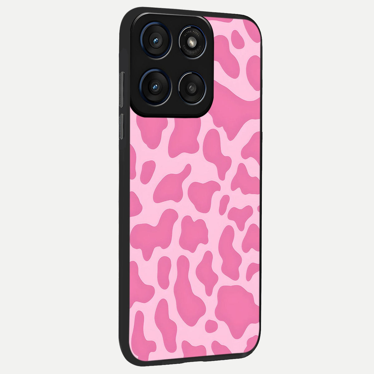  Pinkish Scenery back cover For Moto Edge 60 Fusion slim fit glass case with vibrant aesthetic design