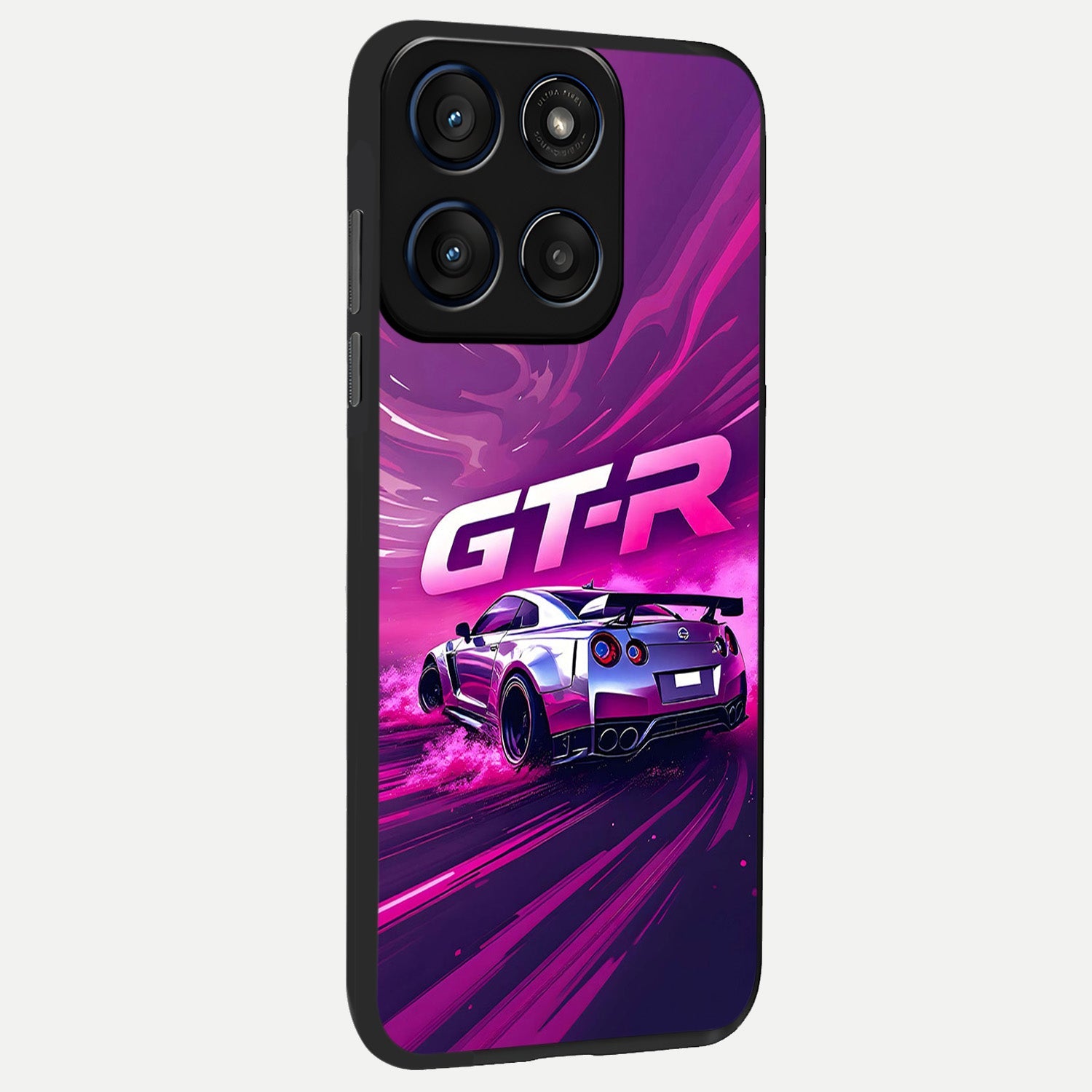  Speed Drift Legend back cover For Moto Edge 60 Fusion slim fit glass case with vibrant aesthetic design