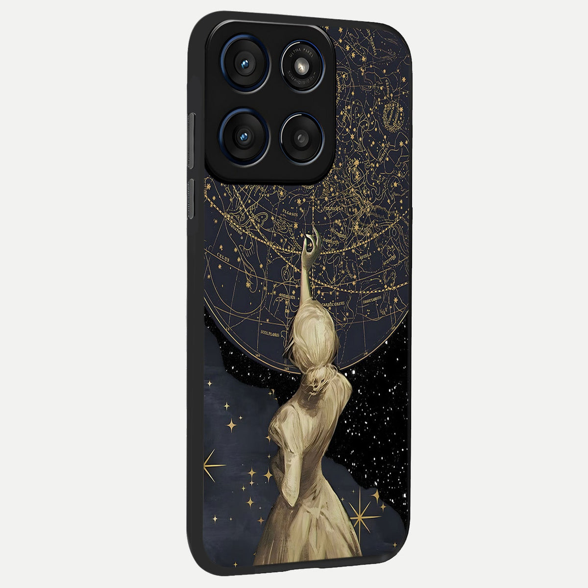  Taylor Swift Girl back cover For Moto Edge 60 Fusion slim fit glass case with vibrant aesthetic design