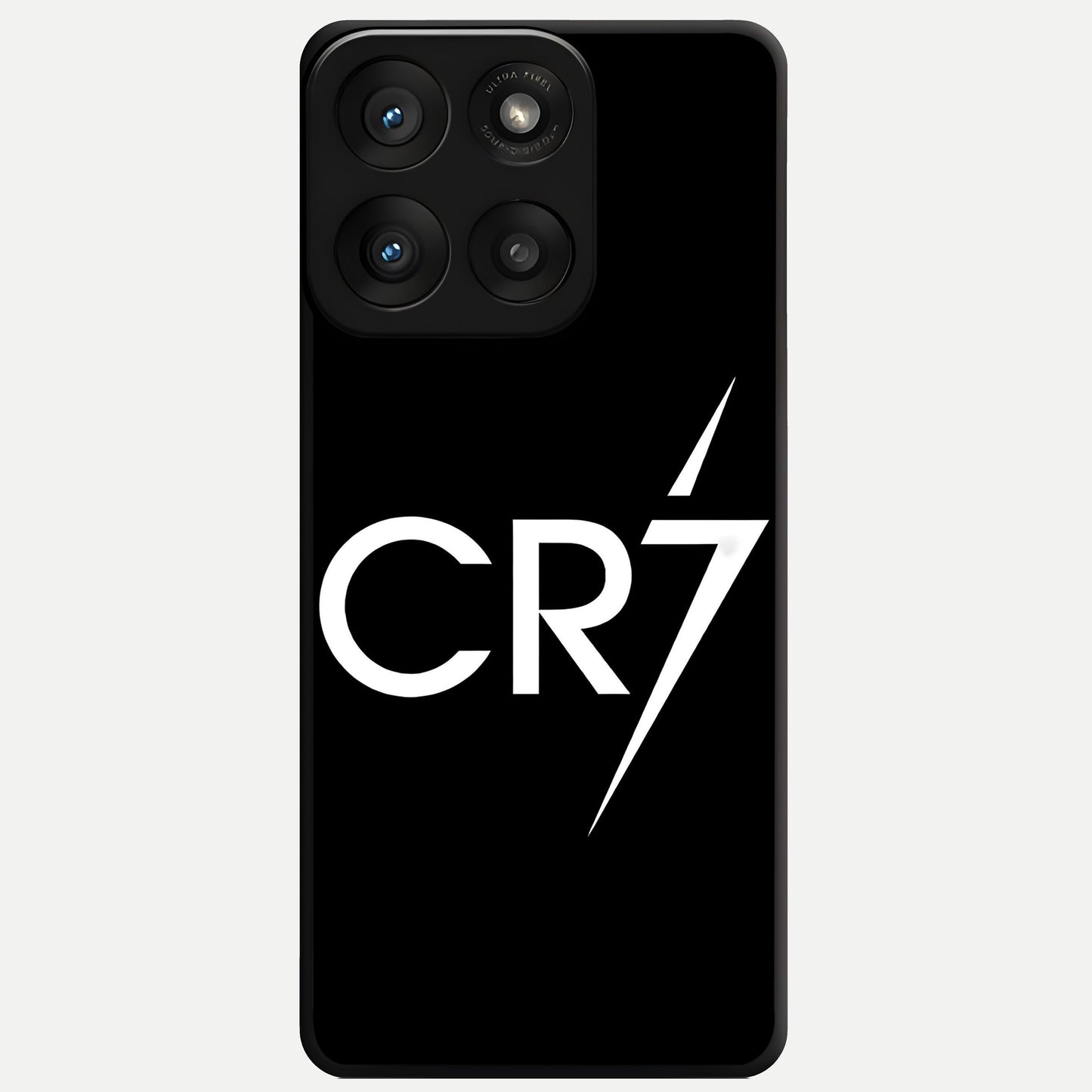  CR7 Elite Strike Glass Case For Moto Edge 60 Pro back cover – full design glossy printed glass finish