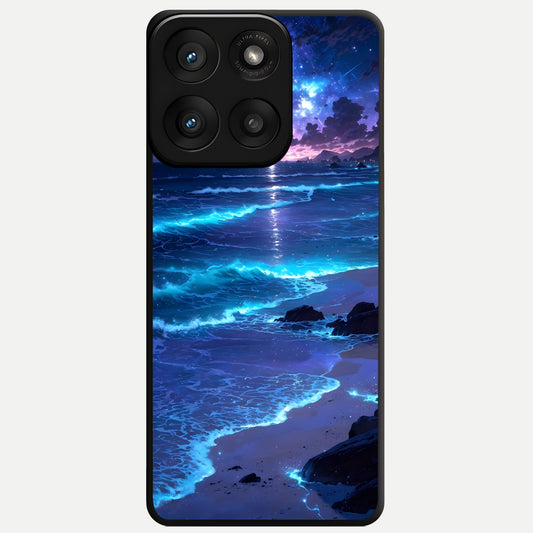  Classic Damn Look Glass Case For Moto Edge 60 Pro back cover – full design glossy printed glass finish