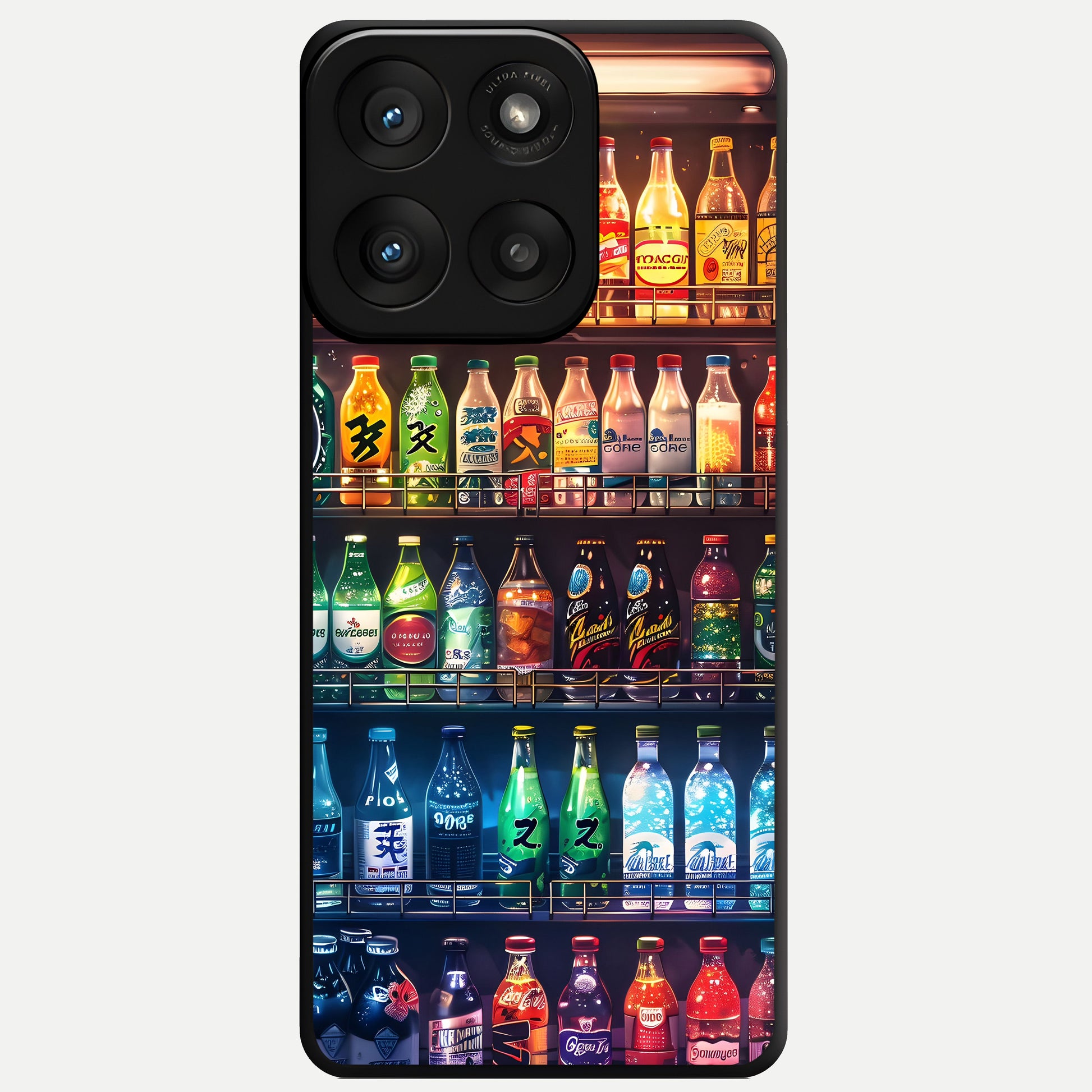  Colorfull Tree Glass Case For Moto Edge 60 Pro back cover – full design glossy printed glass finish